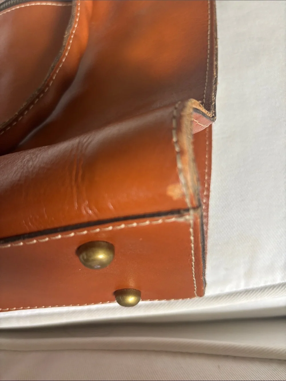 Patricia Nash Zancona Tote in Tan Leather